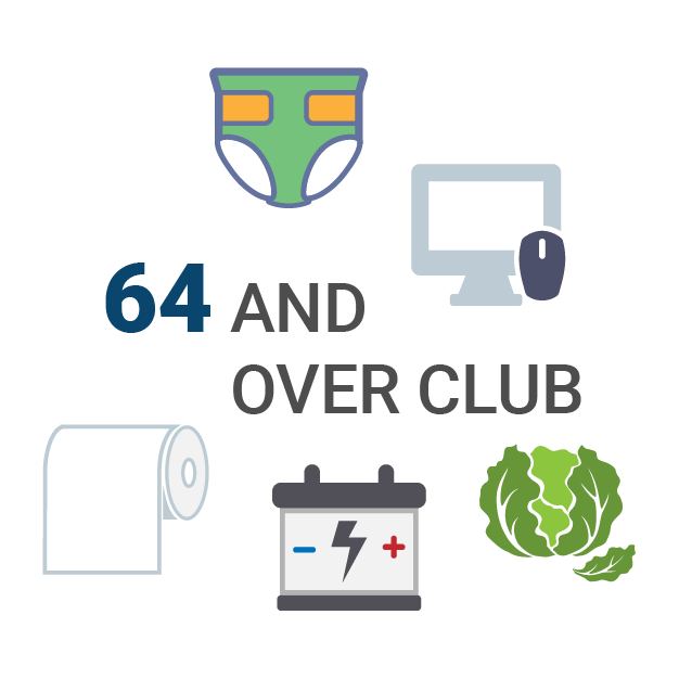 64 and Over Club