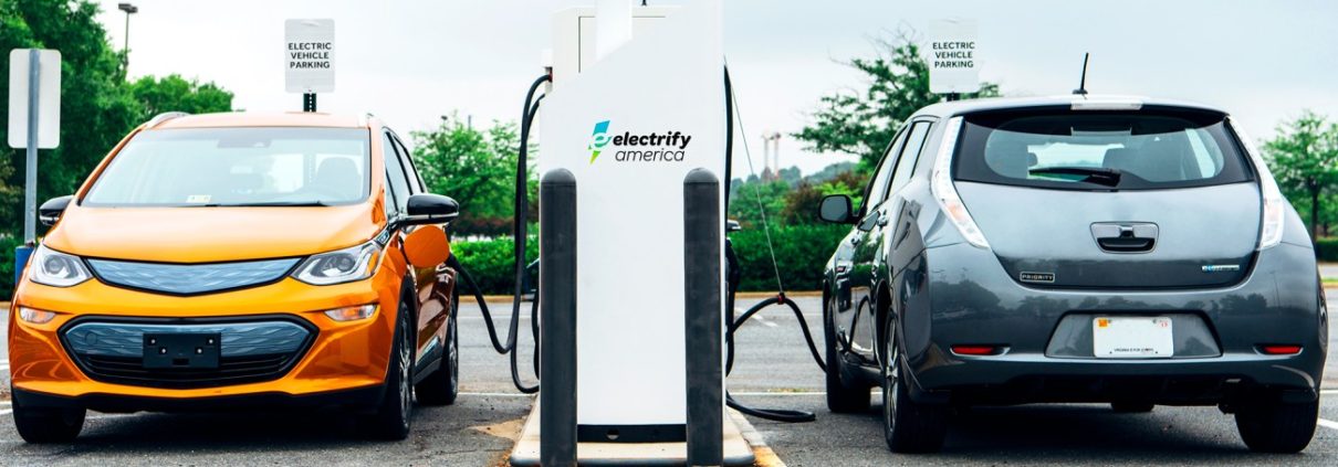 Electric Vehicle Charging Station Image