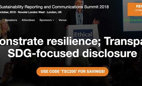 Ethical Corporation 12th Sustainability Reporting & Communications Summit 2018