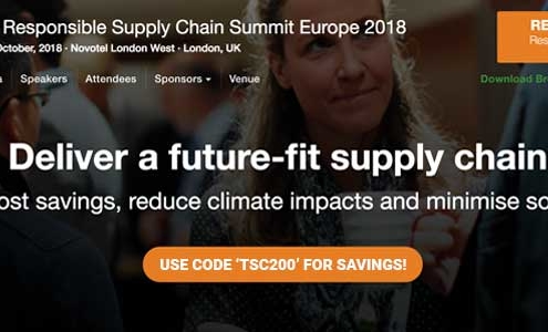 Ethical Corporation 13th Responsible Supply Chain Summit Europe 2018