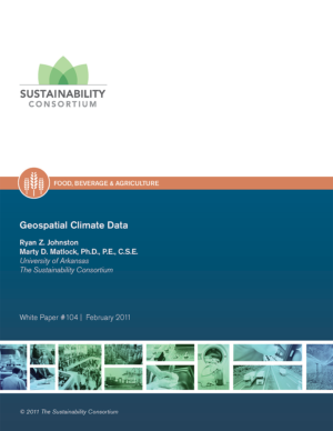 Geospatial Climate Data